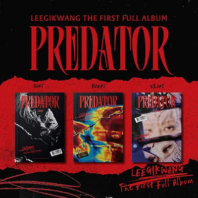LEE GIKWANG (HIGHLIGHT) 1ST ALBUM - PREDATOR