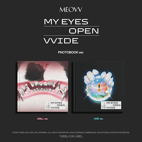 MEOVV 1ST EP ALBUM - MY EYES OPEN VVIDE (PHOTOBOOK VER w/POB)