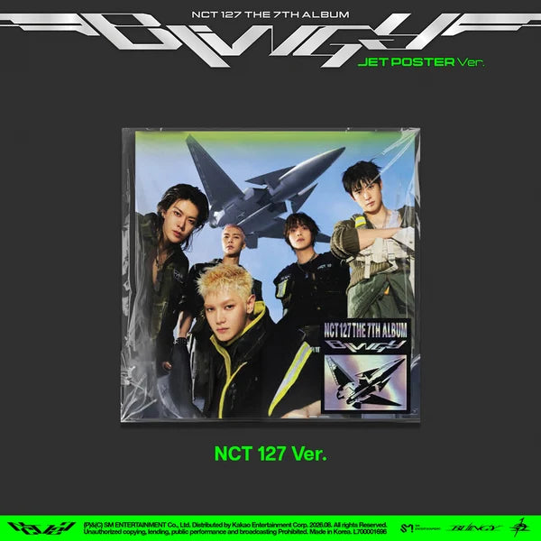 NCT 127 7TH ALBUM - BLINGY (JET POSTER VER.)