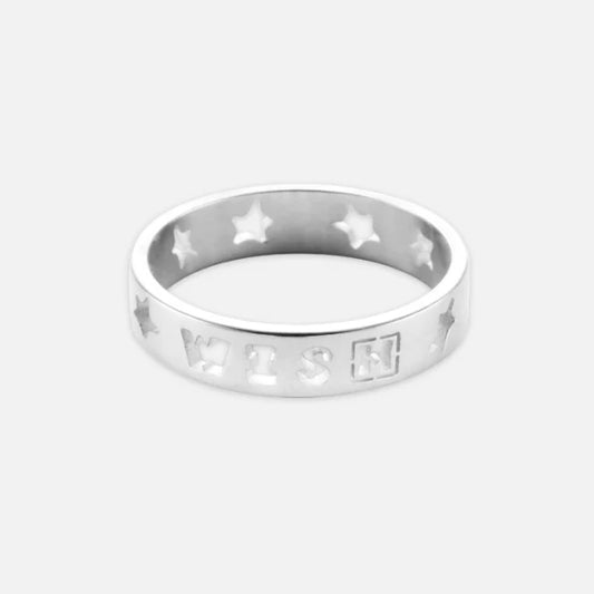 NCT WISH - SILVER WISH RING [FIND YOUR COLOR POP-UP Official MD]