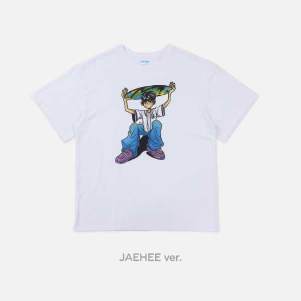 NCT WISH - T-SHIRT (ILLUSTRATION VER.) [FIND YOUR COLOR POP-UP Official MD]
