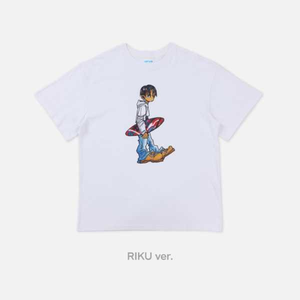 NCT WISH - T-SHIRT (ILLUSTRATION VER.) [FIND YOUR COLOR POP-UP Official MD]