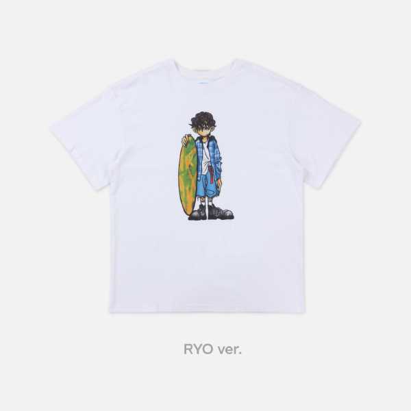 NCT WISH - T-SHIRT (ILLUSTRATION VER.) [FIND YOUR COLOR POP-UP Official MD]