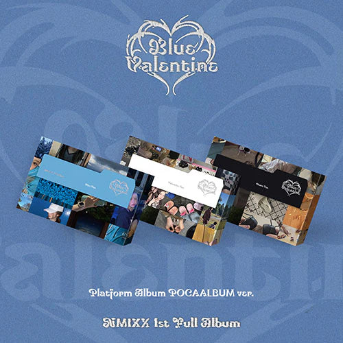 NMIXX 1ST ALBUM - BLUE VALENTINE (PLATFORM POCA VER. w/APPLEMUSIC POB)