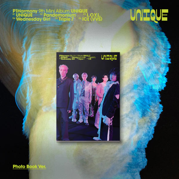 P1HARMONY 9TH MINI ALBUM - UNIQUE