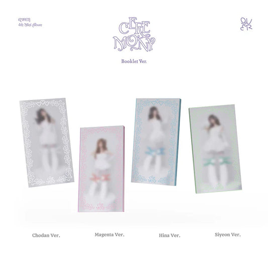 QWER 4TH MINI ALBUM - CEREMONY (BOOKLET VER.)