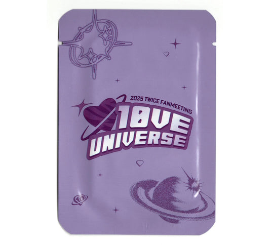 TWICE- TRADING CARD [2025 Fanmeeting '10VE UNIVERSE' Official MD]