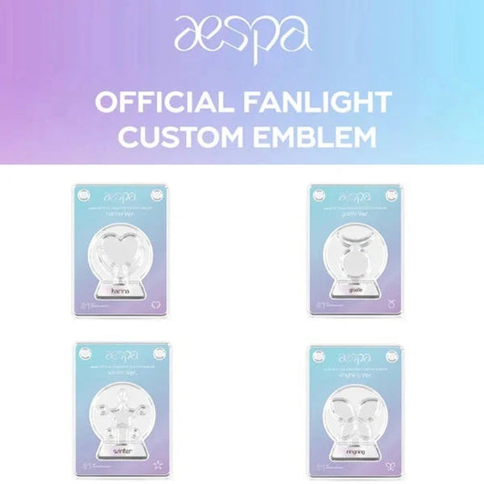AESPA OFFICIAL FANLIGHT CUSTOM EMBLEM