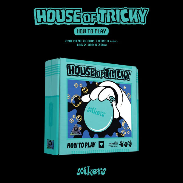 XIKERS 2ND MINI ALBUM - HOUSE OF TRICKY : HOW TO PLAY