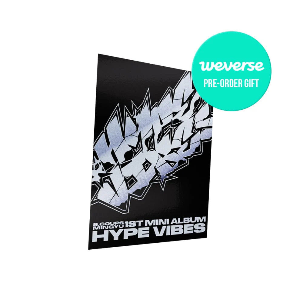 S.COUPS X MINGYU 1ST MINI ALBUM - HYPE VIBES (WEVERSE VER. w/POB)