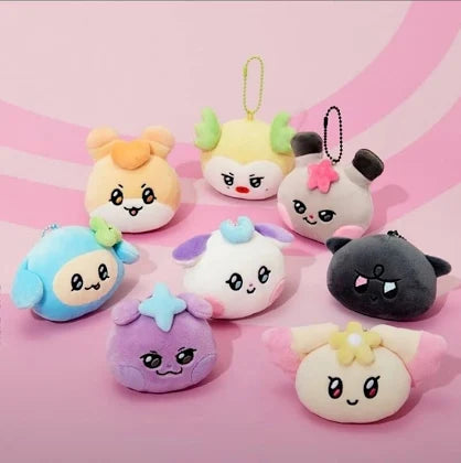 ATEEZ- MIGHTEEZ FACE PLUSH KEYRING