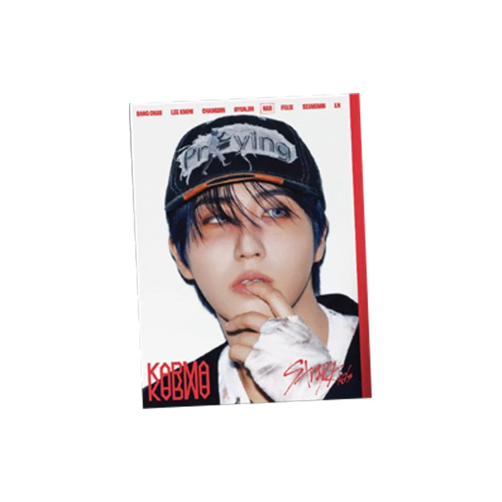 STRAY KIDS 4TH ALBUM - KARMA (ACCORDION VER.) w/FANSHOP POB