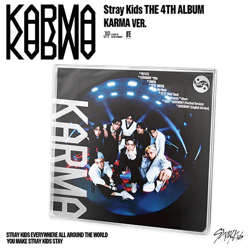 STRAY KIDS 4TH ALBUM - KARMA (KARMA VER) w/FANSHOP POB