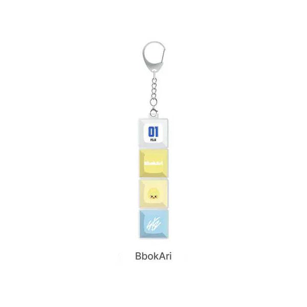STRAY KIDS - SKZOO KEYCAP KEYRING [KARMA POP-UP Store Official MD]