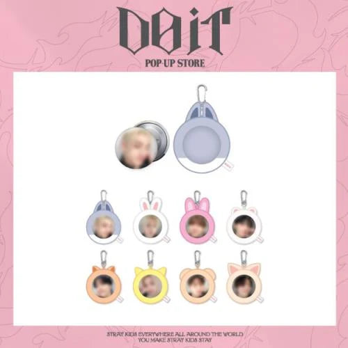 STRAY KIDS - SOFT FACE BADGE & SKZOO COVER SET [DO IT POP-UP Store Official MD]