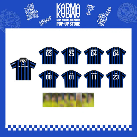 STRAY KIDS - UNIFORM T-SHIRT [KARMA POP-UP Store Official MD]