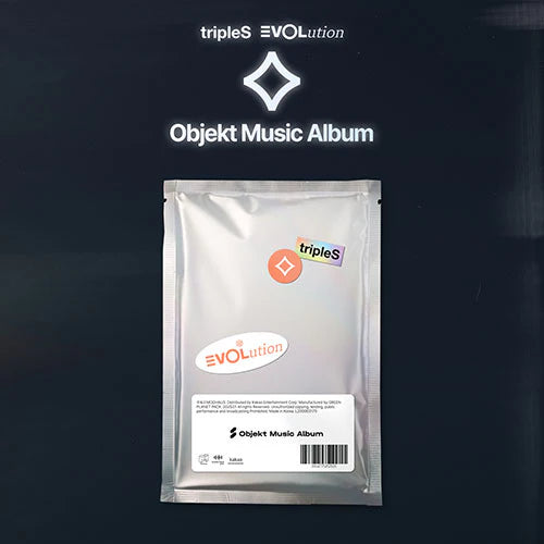 TRIPLE S 1ST MINI ALBUM - EVOLUTION (OBJEKT MUSIC ALBUM)