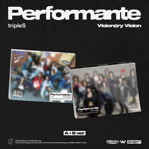 TRIPLE S VISIONARY VISION 1ST ALBUM - PERFORMANTE