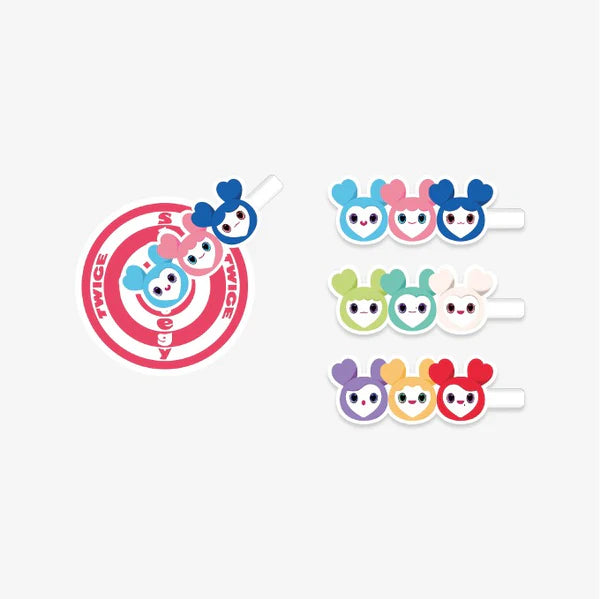 TWICE LOVELY HAIR CLIP ('STRATEGY' POP-UP IN SEOUL OFFICIAL MD)