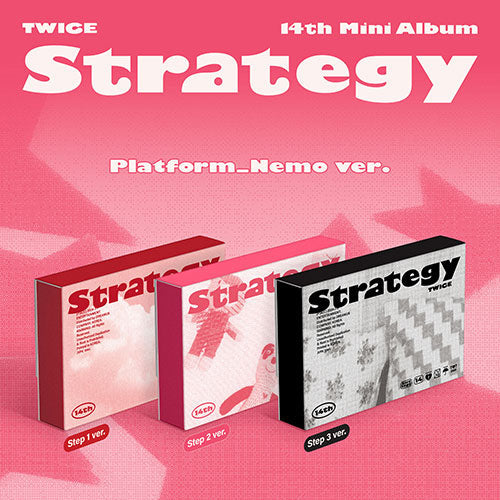 TWICE 14TH MINI ALBUM - STRATEGY (PLATFORM NEMO VER.)