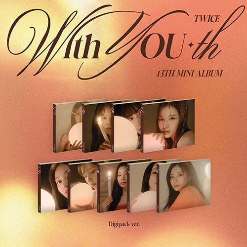 TWICE 13TH MINI ALBUM - WITH YOU-TH (DIGIPACK VER.)