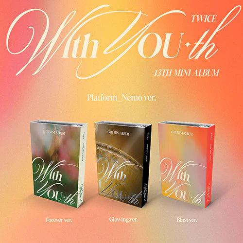 TWICE 13TH MINI ALBUM - WITH YOU-TH (PLATFORM NEMO VER.)