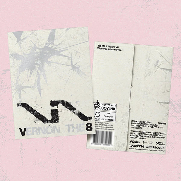 V8 1ST MINI ALBUM - V8 (WEVERSE VER.)