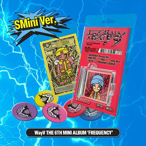 WAYV 6TH MINI ALBUM - FREQUENCY (SMINI VER.)