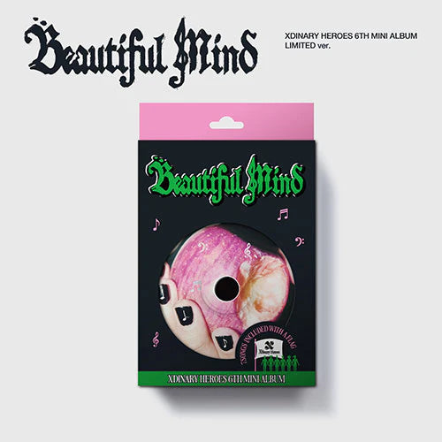 XDINARY HEROES 6TH MINI ALBUM - BEAUTIFUL MIND (LIMITED VER.) w/YES24 POB