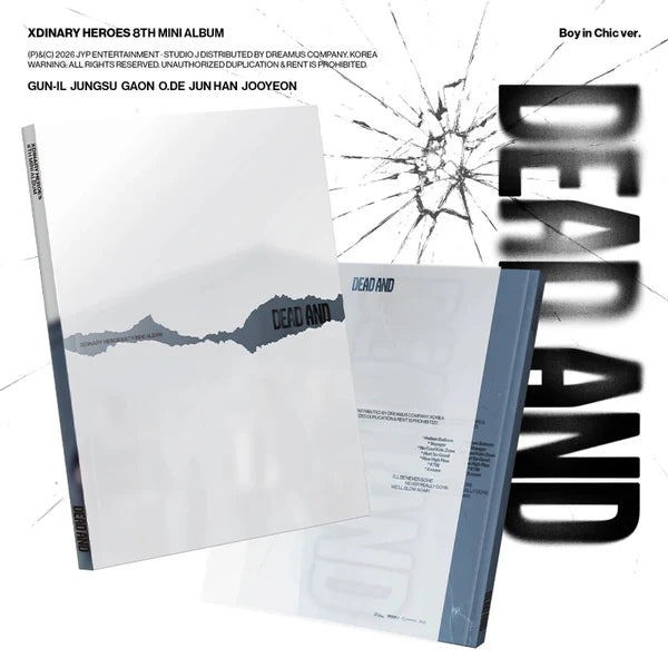 XDINARY HEROES 8TH MINI ALBUM - DEAD AND