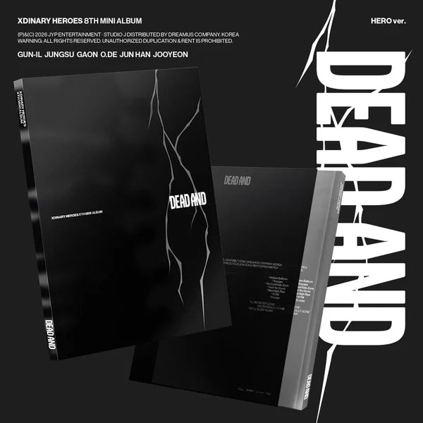 XDINARY HEROES 8TH MINI ALBUM - DEAD AND