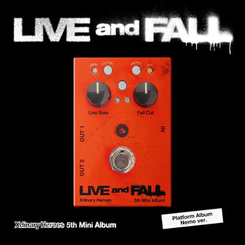 XDINARY HEROES 5TH MINI ALBUM - LIVE AND FALL (PLATFORM NEMO VER.)