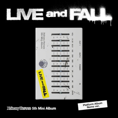 XDINARY HEROES 5TH MINI ALBUM - LIVE AND FALL (PLATFORM NEMO VER.)