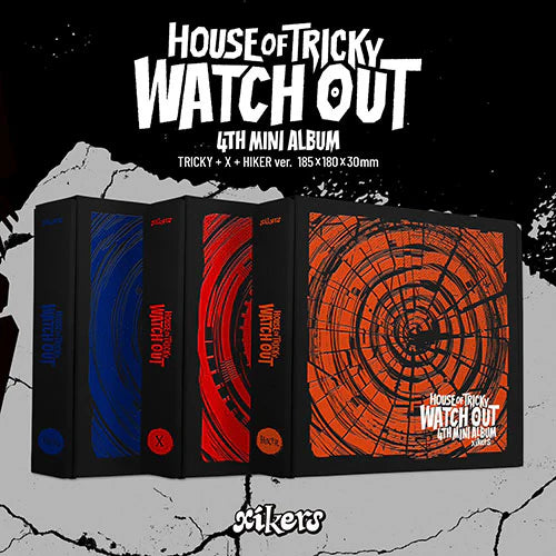 XIKERS 4th Mini Album - HOUSE OF TRICKY : WATCH OUT + POB