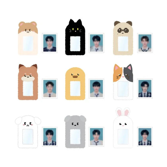 ZEROBASEONE - FLUFFY ID HOLDER [2024 THE FIRST TOUR 'TIMELESS WORLD' OFFICIAL MD]