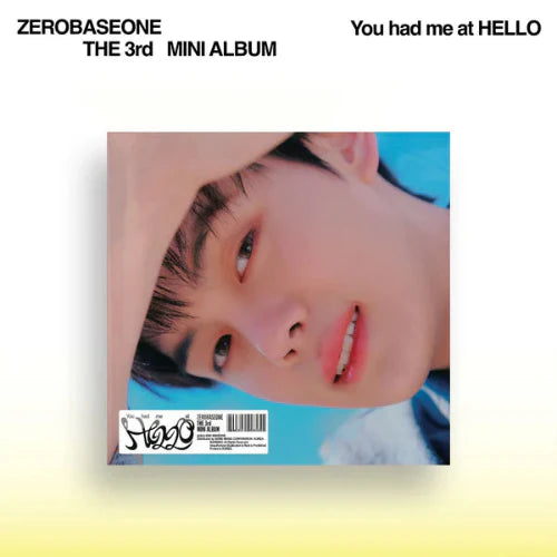 ZEROBASEONE 3RD MINI ALBUM - YOU HAD ME AT HELLO (DIGIPACK VER.)