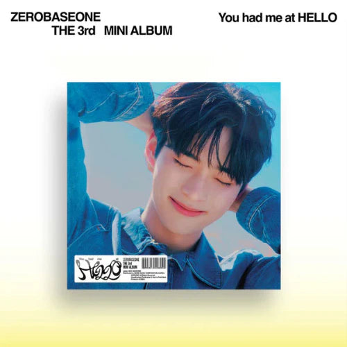 ZEROBASEONE 3RD MINI ALBUM - YOU HAD ME AT HELLO (DIGIPACK VER.)