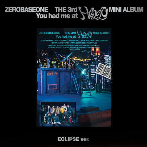 ZEROBASEONE 3RD MINI ALBUM - YOU HAD ME AT HELLO