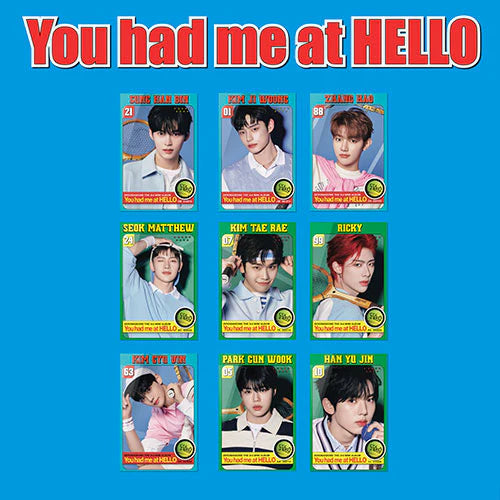 ZEROBASEONE 3RD MINI ALBUM - YOU HAD ME A HELLO (ZEROSE POCA VER.)
